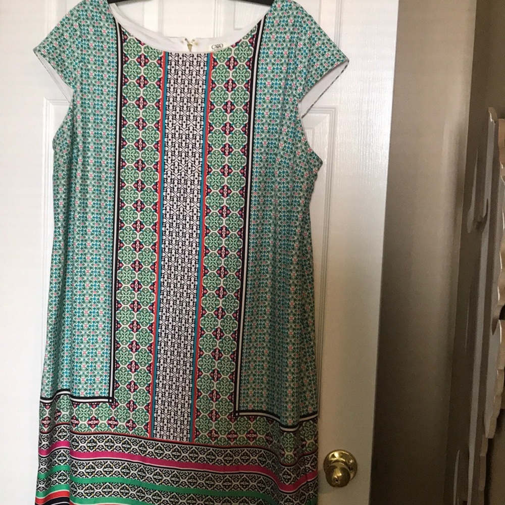 Plus size sleeveless dress